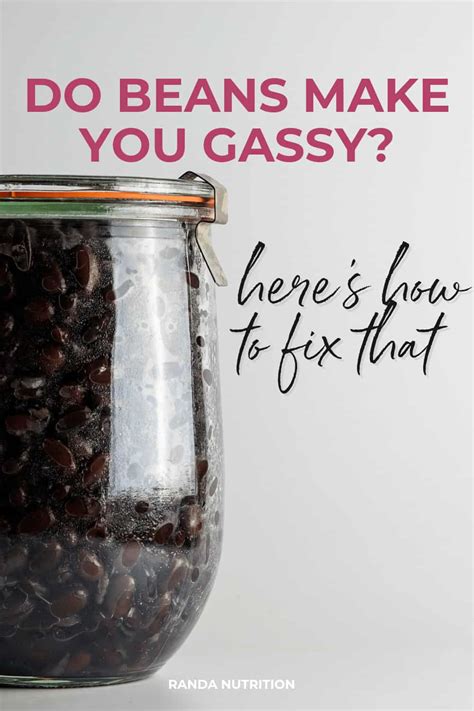 how to make dry beans less gassy